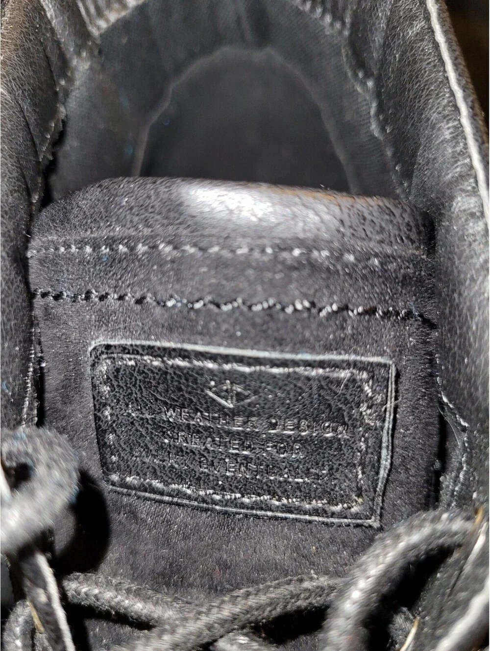 H&M Men's Black Cap Toe Chukka Boots Lace Up Ankle Boots Size 12 EU 46